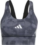 adidas Damen Adi365 Running Pocket Graphic Medium Support Bra, Black, XL