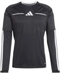 adidas Herren Referee 26 Jersey Long Sleeve Shirt, Black, M