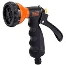 BLACK+DECKER Gartenspritze mit Gartenschlauch Kupplungen - 7 Wasserstufen -...
