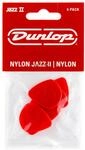 JIM DUNLOP Plektrum Jazz II nylon 1,18mm 6 St&uuml;ck