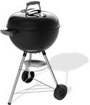 Weber Bar-B-Kettle Holzkohlegrill 47 cm mit Stand und R&auml;dern