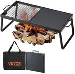 VEVOR BBQ Gills Holzkohlegrill Klappgrill Tischgrill 570 x 285 x 230 mm, 6 kg