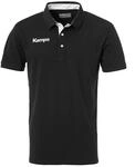 Kempa FanSport24 Kempa Prime Polo-Shirt, Kinder, schwarz/wei&szlig; Gr&ouml;&szlig;e 152
