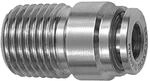 RIEGLER 135120-850.012-12 ES Gerade Steckverschr., rund, R 1/2 a., Schlauch &Oslash; 12, ES