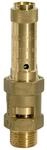RIEGLER 104880-229.02-6,0 Sicherheitsventil, Messing, G 3/4, Ansprechdruck 6...