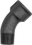 RIEGLER 133608-TFB 40-112-S Bogen 40, 45&deg;, Rp 1 1/2 i., R 1 1/2 a., Temperguss