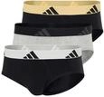 adidas Brief (3PK) - Active Flex Cotton - Bequeme Unterw&auml;sche