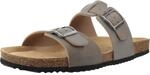 Geox Herren U Ghita B Slide Sandal, Taupe, 42 EU