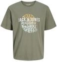 JACK & JONES Jjgradient Print Tee Ss Crew Neck