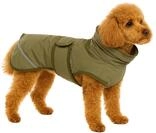 Flamingo Hundemantel Winter &ndash; Cujo Gr&uuml;n &ndash; 30cm &ndash; warm & modisch &ndash; Polyester