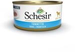 Schesir Dog Thunfisch, Hundefutter nass, 18 Dosen x 150 g