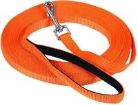 Kerbl Pet Suchleine Miami mit Softgriff orange, 10m x 20mm