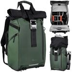 Rollei Fotoliner Ocean Rolltop Kamerarucksack Wasserdicht Fotorucksack Gro&szlig; Kamera