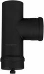FIREFIX R100/V Pelletofenrohr aus 1,2 mm starken Stahl in 100 mm Durchmesser,