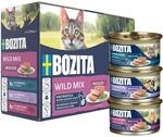 Bozita Mousse Wild Mix &ndash; 12x85g Nassfutter f&uuml;r Katzen in Mousse-Textur mit