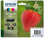 Epson 29 Strawberry Genuine Multipack, 4-colours Ink Cartridges, Claria Home Ink
