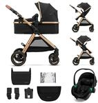 Kinderkraft ESME PRO 3 in 1 Kinderwagen, Kombikinderwagen ab Geburt bis 22 kg,...