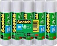 Scotch 693086 3M Permanent Klebestift - 1 Packung mit 5 Klebesticks ohne