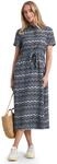 Street One Midi-Kleid mit Zick-Zack-Muster Frozen Wave 34