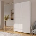 Forte Home Nook Mehrzweckschrank 120 40, moderner Schwebet&uuml;renschrank mit 2 T&uuml;ren,