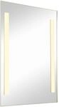 Mirrors and More LED-Spiegel Lina 81590100 Spiegelglas, mit An/Aus-Schalter
