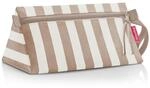 reisenthel Maxi Case summerstripes Coffee - dreieckige Kosmetiktasche - gro&szlig;es