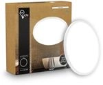 B.K.Licht - LED Deckenlampe mit indirektem Licht, Flach, Neutralwei&szlig;es Licht,...