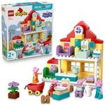 LEGO DUPLO Peppa Wutz Familienhaus - Lernspielzeug zur F&ouml;rderung der Motorik -