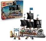 LEGO ONE PIECE Garps Marineschlachtschiff - Boots Modellbau mit 8 Minifiguren...