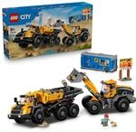 LEGO City Kipplaster und Schaufellader Spielzeuge - Baustellenfahrzeuge mit