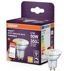 Osram SMART LED Spot PAR16 Reflektor GU10, 4.7W ZigBee 3.0, dimmbar 2700K...
