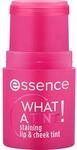 essence WHAT A TINT! staining lip & cheek tint, Rouge, Nr. 10, Pink, k&uuml;hlend,