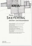 KREUL 69003 - Paper Sketching, Zeichen- und Skizzenblock, 20 Blatt, 120 g/qm,...