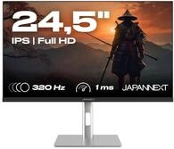 JapanNext Gaming Monitor 24,5" IPS 320Hz 1ms Full HD (1920x1080) | H&ouml;hen- &
