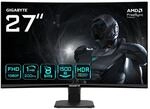 Gigabyte GS27FCA 27" FHD Curved Gaming Monitor - 1920 x 1080, 200Hz, 1ms, 250...