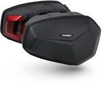 Hard Shell Saddle Bags E48SR 2 un, TU EU, Schwarz