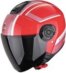 SCORPION EXO-CITY II COSMOS Red-Silver XXL
