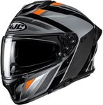 HJC, Integraler Motorradhelm C71 FABER Grey Orange MC7, XS