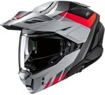 HJC, Modularer Motorradhelm i80 IMES Silver Red Black MC1SF, XS