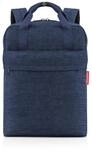 reisenthel allday backpack M twist navy - vielseitiger Rucksack f&uuml;r Alltag,...