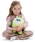 NICI Kuscheltier Frosch Frowin 28cm mit Frack - gr&uuml;n - Stofftier aus weichem