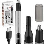 ProfiCare&reg; Nasenhaartrimmer | f&uuml;r Nase, Ohren und Konturen | USB-C | f&uuml;r M&auml;nner