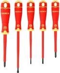 BAHCO 5PCS Insulated SCD Set Slot/PH - Unid: 1