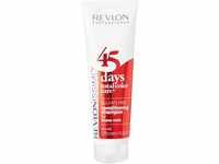REVLONISSIMO 45 Days Total Color Care – Conditioning Shampoo "BRAVE REDS",...