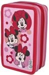 Scooli - Tripledecker Minnie Mouse - Gef&uuml;lltes Sch&uuml;leretui mit hochwertigen...
