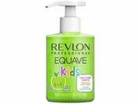 REVLON PROFESSIONAL EQUAVE Kids Apple Shampoo, 300 ml, sanftes Kindershampoo mit