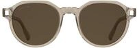 Lacoste Men's Sunglasses L6087S - Transparent Sand with Solid Brown Lens