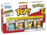 Funko Bitty POP! 4 Pack: Pokemon - Bulbasaur, Flareon, Pichu, Charizard | Offizielles