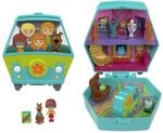 Polly Pocket x Scooby-DOO Partnership-Schatulle, Minipuppen und Spielset, Scooby-DOO