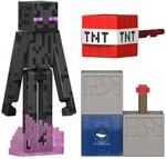 Mattel Minecraft-Spielzeuge, Enderman Actionfigur mit Zubeh&ouml;r und...